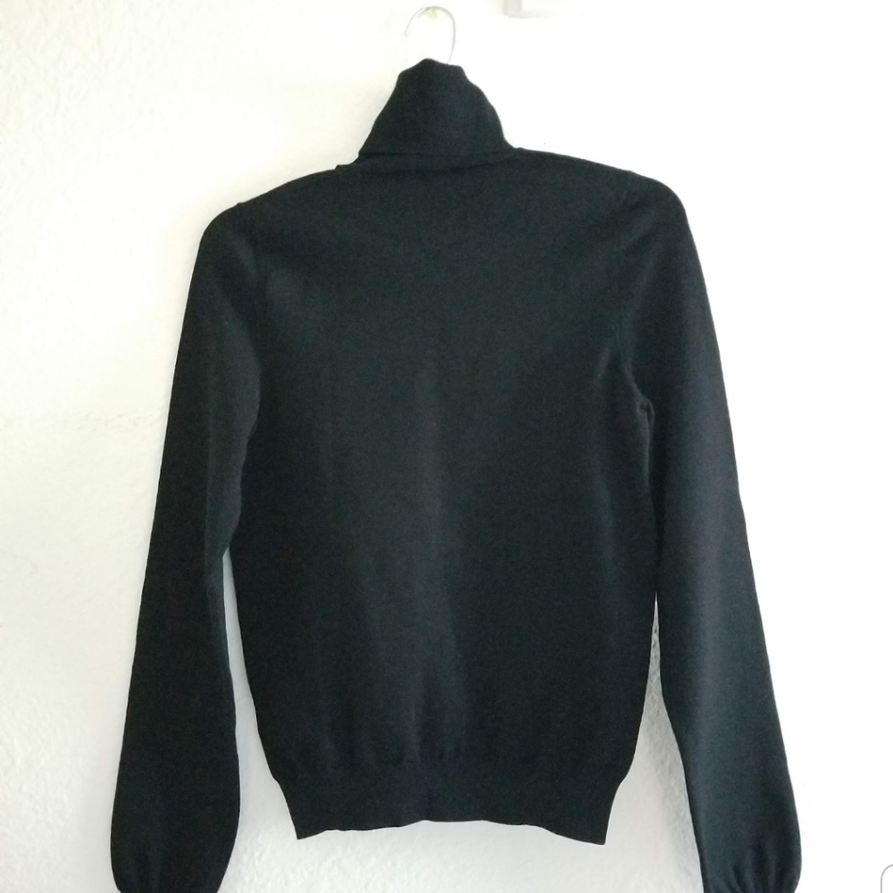 Dsquared2 Black Turtleneck Long Sleeve Pullover Sweater Size L Large - Picture 4 of 8